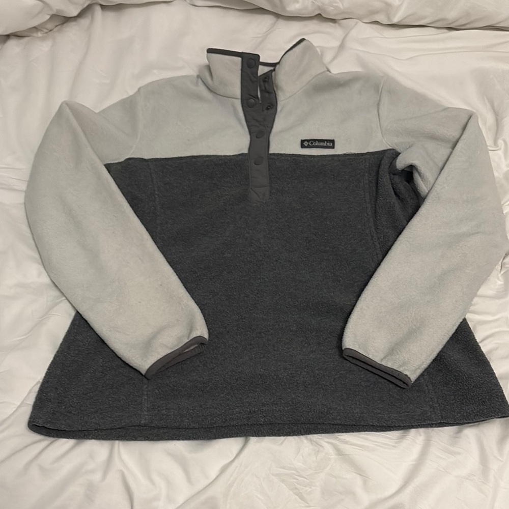 Columbia Men's Two-Tone Zip Up Sweater